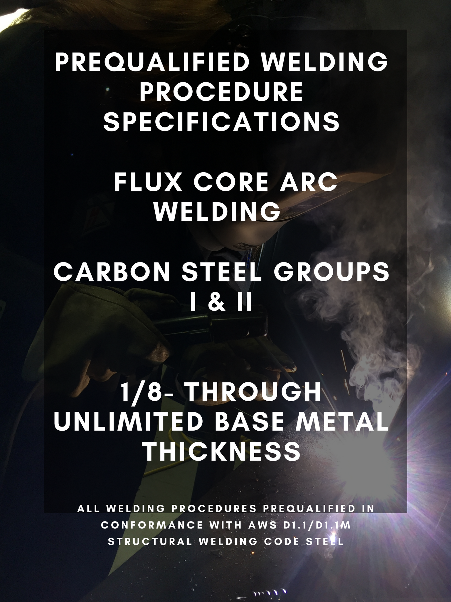 FCAW Prequalified Welding Procedures (PDF Format)