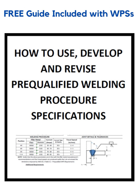 FCAW Prequalified Welding Procedures (PDF Format)