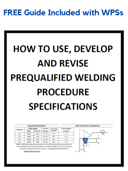 GMAW Prequalified Welding Procedures (PDF Format)